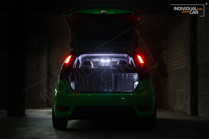 LED Innenraumbeleuchtung SET passend für Ford Fiesta MK6 - Pure-White